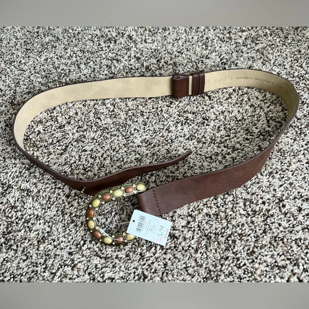 New Chico’s Brown Belt S/M